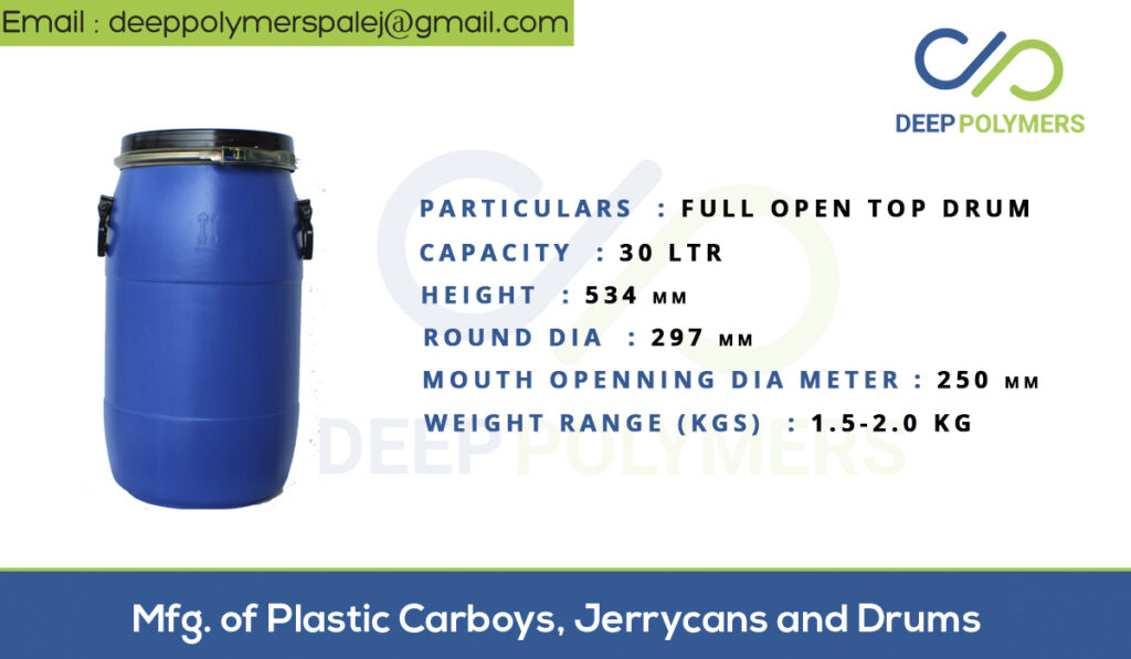 Plastic Drum Manufacturers in Bharuch