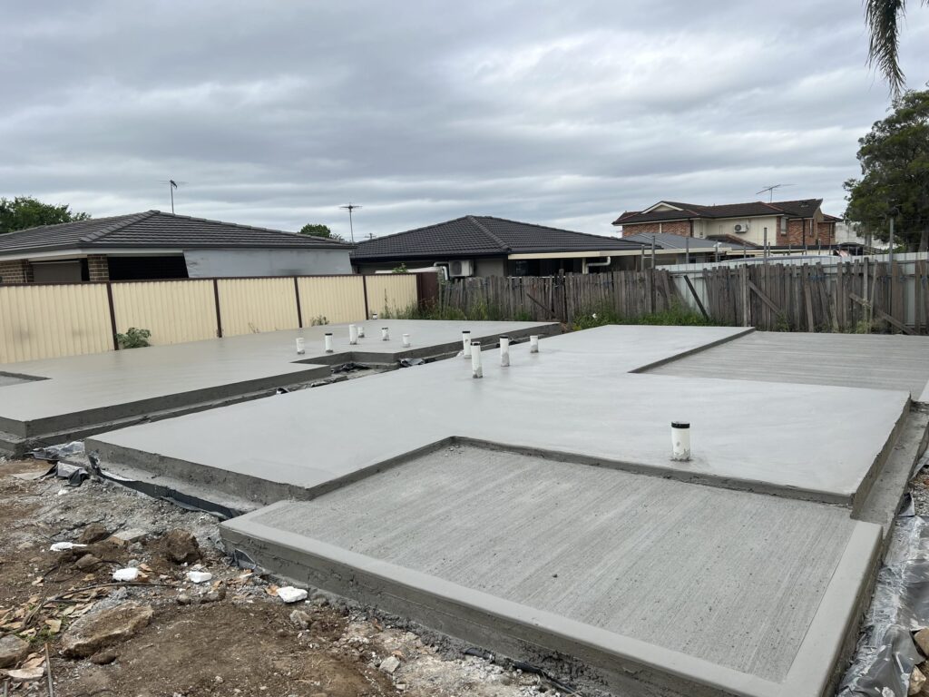 House slabs in Melbourne
