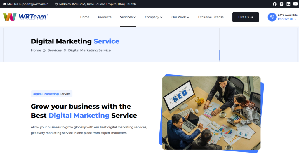 digital marketing service provider Bhuj