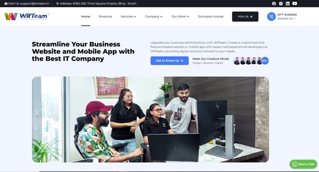 mobile application development company bhuj